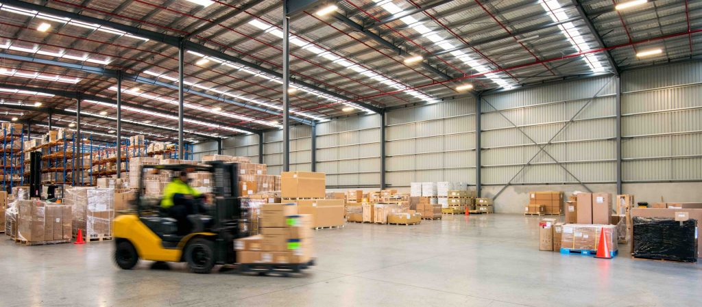 Logistics and distribution center maintenance