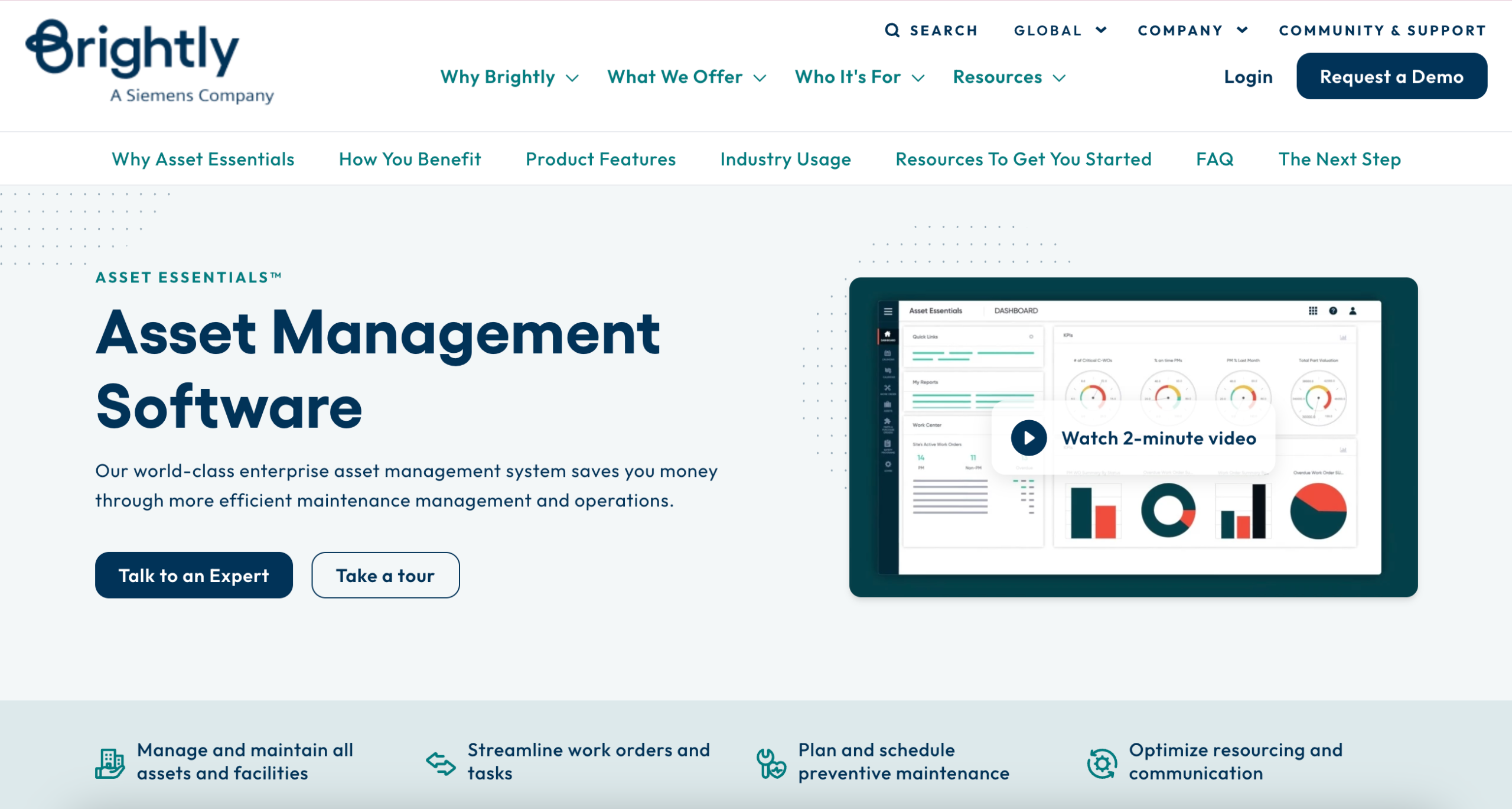 Brightly Asset Essentials