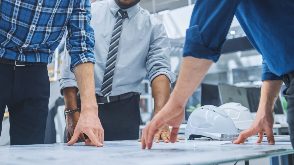 Businessmen in a meeting